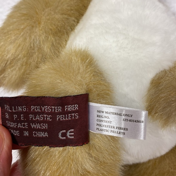 NWT Bearington Frost E. Bear snowman teddy. Ear - Picture 6 of 9